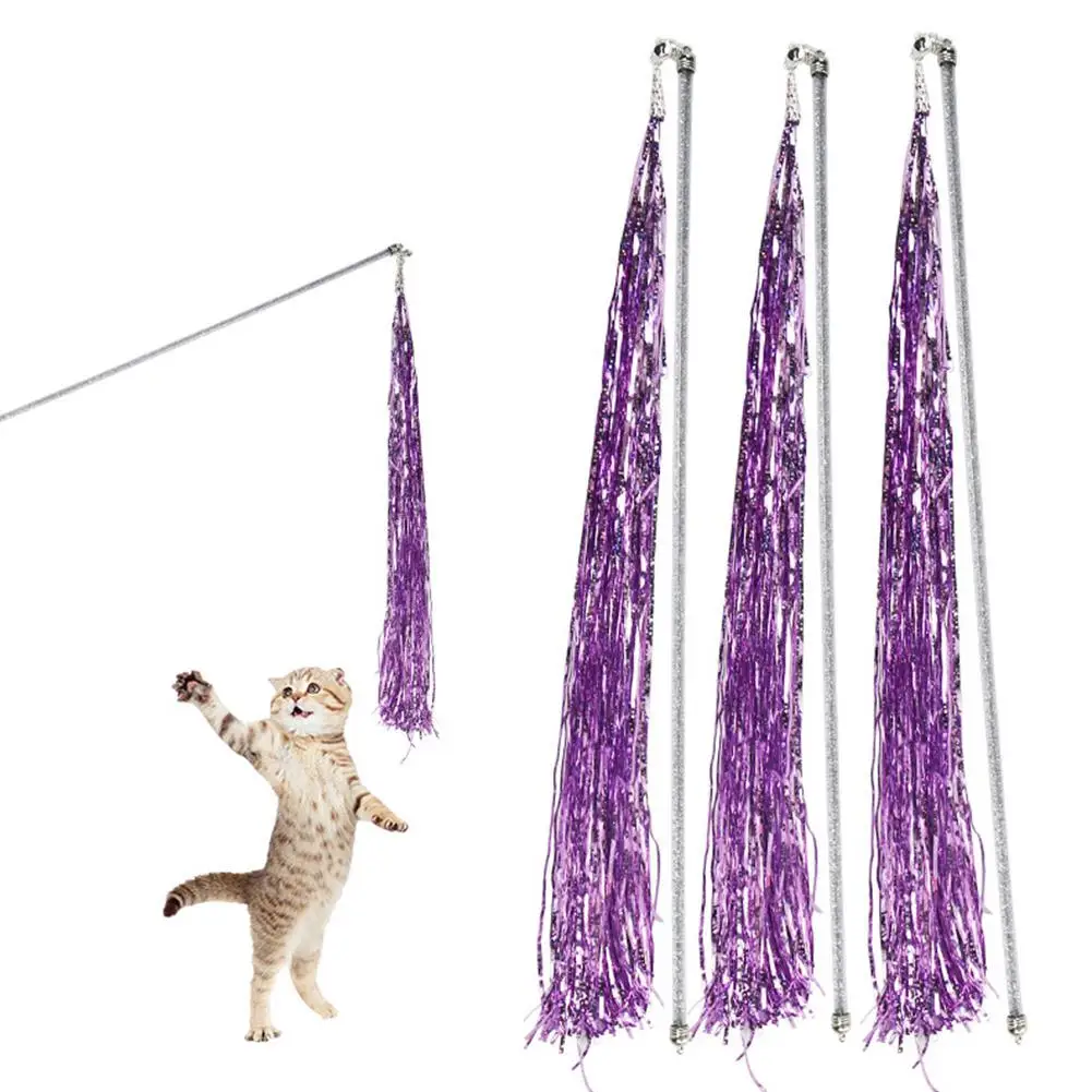 

Интерактивная игрушка-стержень с отражающей лентой для домашних животных