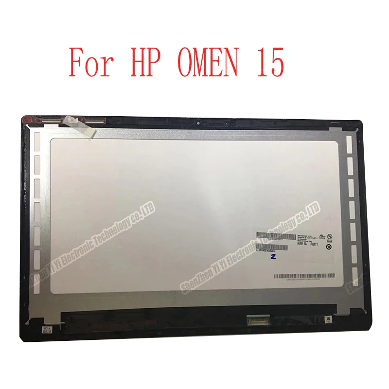 

For HP OMEN 15 5000 5010 LCD Display Touch Digitizer Panel 15'' 1920*1080 LCD Screen full Assembly LTN156HL02 30 pin