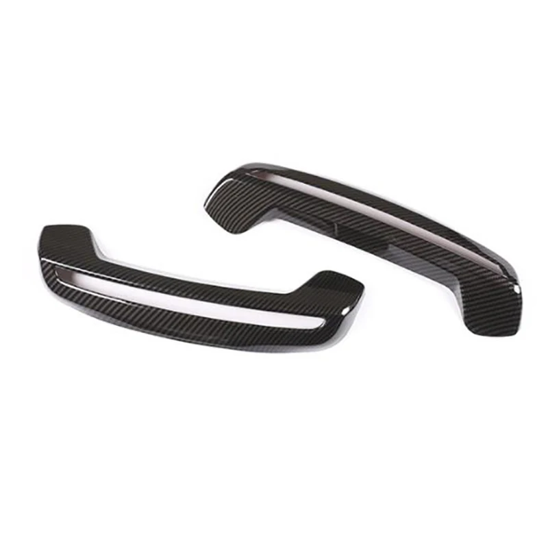 

Декоративная накладка на заднее сиденье автомобиля, 2 шт., отделка для 3 серии G20 G28 2020, стильные аксессуары для интерьера автомобиля из углеро...