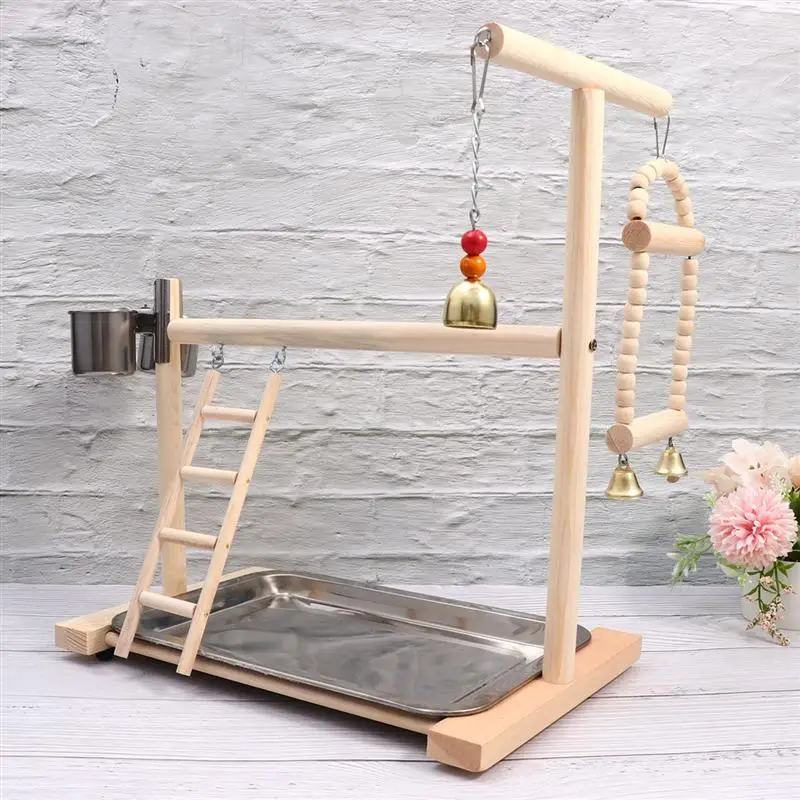 

1 Pc Parrot Swing Ring Bell Durable Parrot Hanging Swings Bird Swing Pet Parrot Toys for Indoor Garden