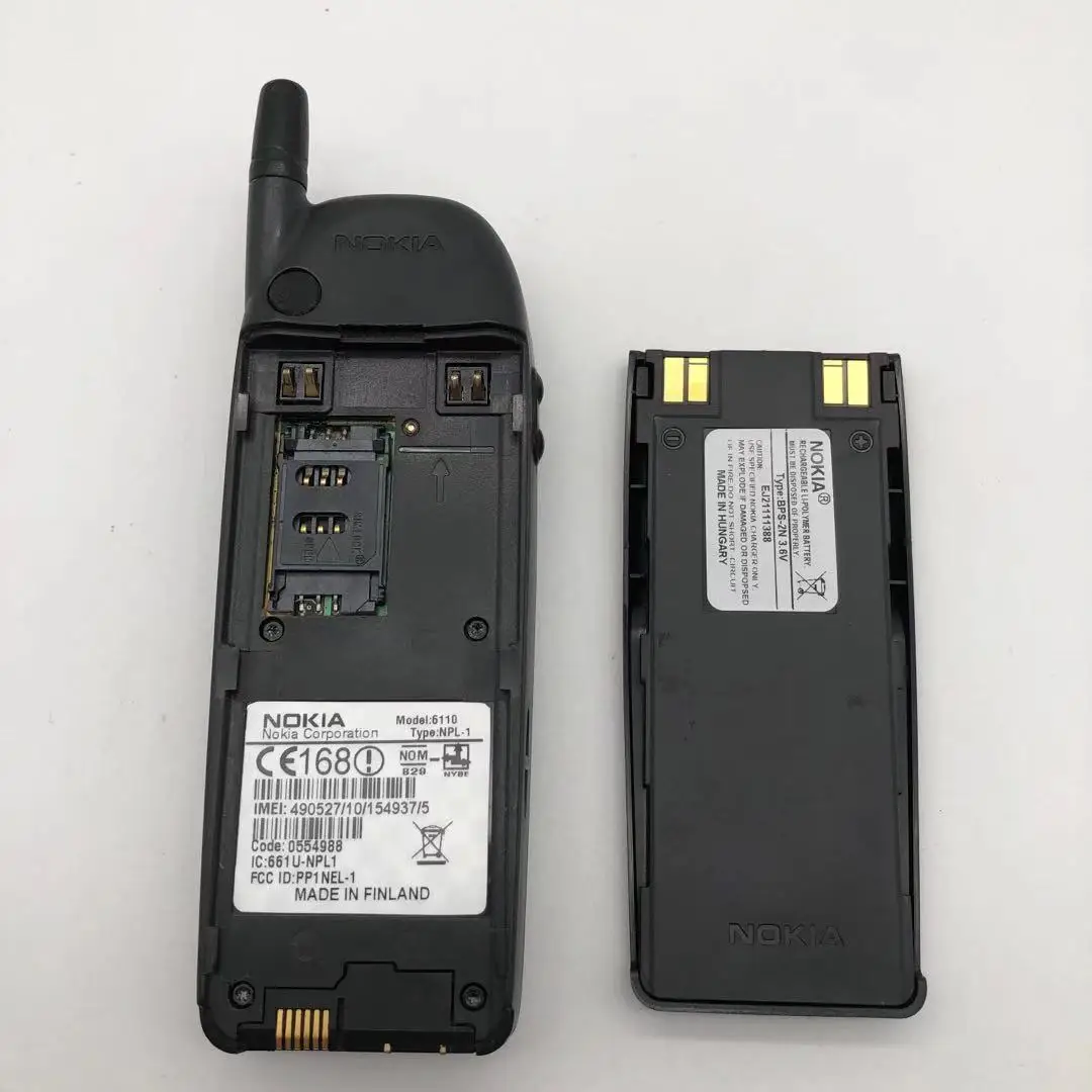 nokia 6110 refurbished original unlocked nokia 6110 cell phone collect mobile phone 600 mah one year warranty refurbished free global shipping