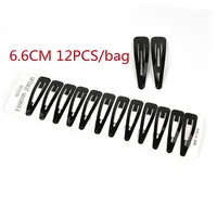 black sample 12pcsset metal hair barrettes hairpins bb headbands hair clips for girls womens hairgrips hair styling accessories