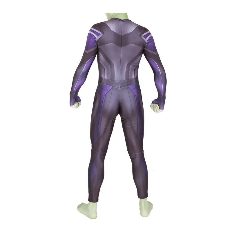 Super Heroes Robert Bruce Banner Zentai Bodysuit Suit Jumpsuits Halloween Hulk Cosplay Costume Adult Men Kids | Тематическая одежда