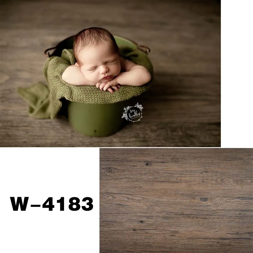 

HUAYI Photography Backdrop Newborns Baby Birthday Photo Booth Background Old Texture Wood Planks Floor Studio Backdrop