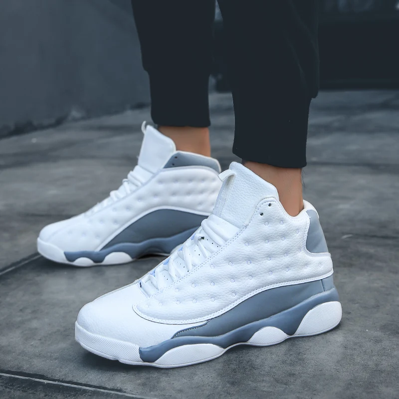 

Fashion High Top Sneakers Men Trending Casual Shoes Men Outdoor Lightweight Basketball Sneakers Breathable Large Size Shoes