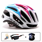 Стильный брендовый велосипедный шлем, сверхлегкая шапка для горного и шоссейного велосипеда, велосипедная Защитная шапка для скоростных гонок, велосипедные шлемы, Casco Ciclismo