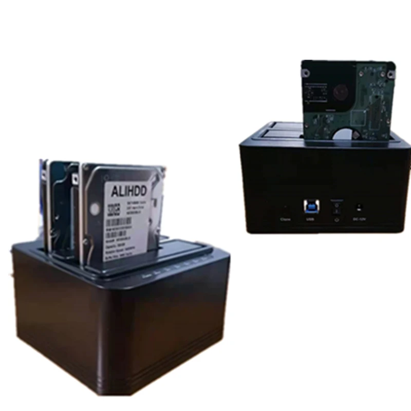 Чехол для двух твердотельных накопителей док станция 2 SATA Hdd 3 5 дюйма USB3.0 функция