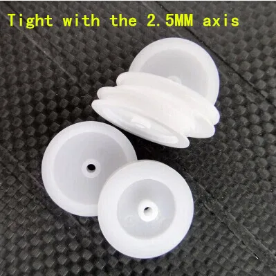 

25*5*2.4MM belt wheel plastic wheel driving wheel pulley synchronous belt wheel DIY model toy car accessories free shipping