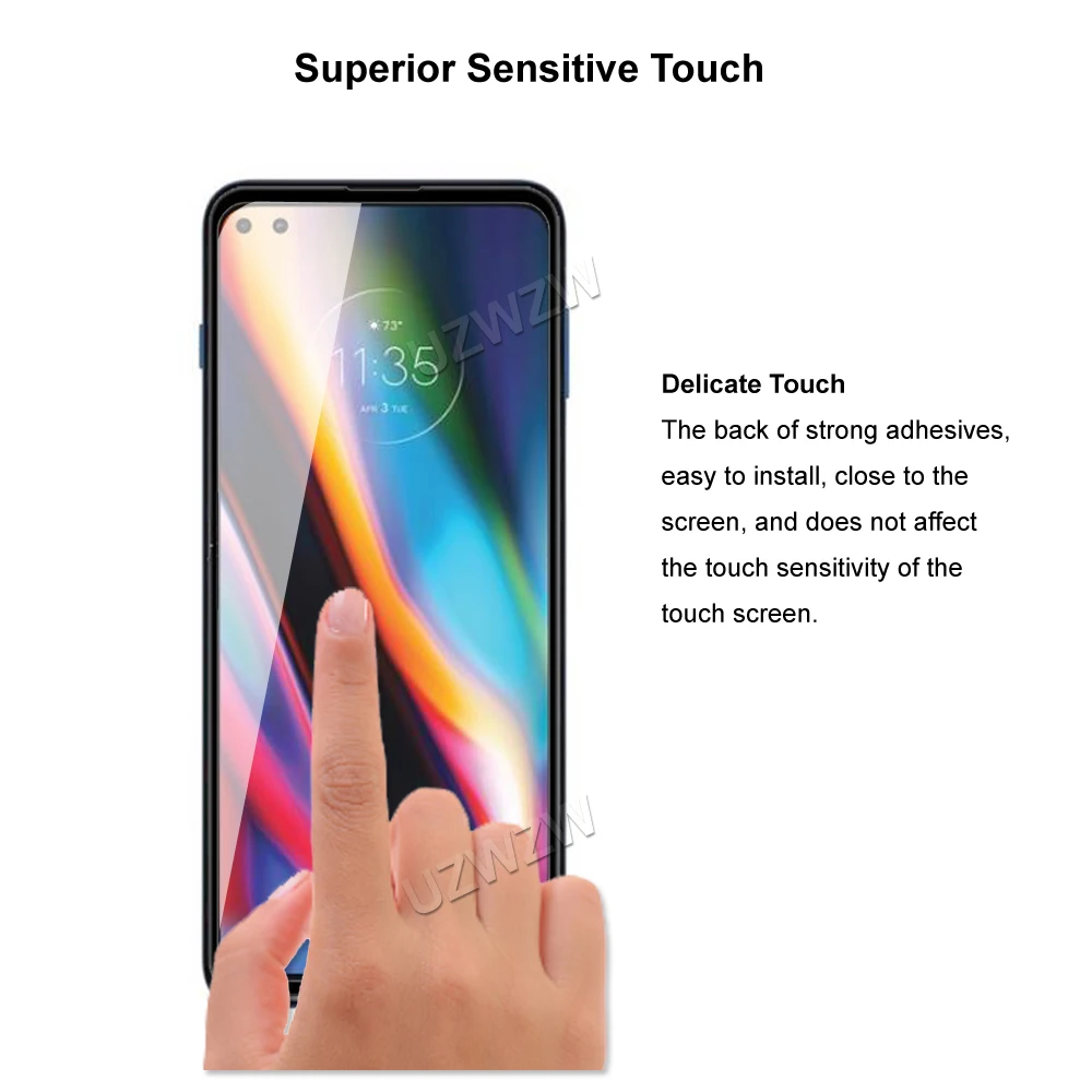 for motorola moto g 5g plus full coverage tempered glass phone screen protector protective guard film 2 5d 9h hardness free global shipping