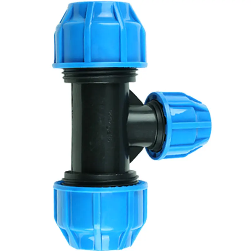 Пластиковый быстроразъемный соединитель толщиной от 32 мм до 25 Т образный синий