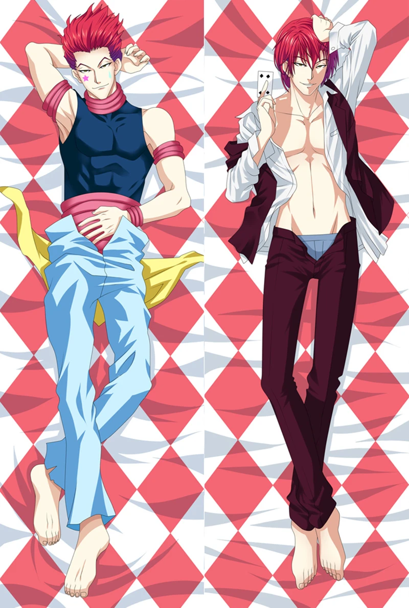 

Anime HUNTERxHUNTER Hisoka Coplay Body Pillow Case Cover