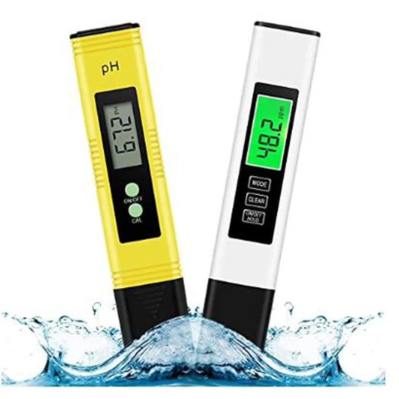 

TDS PH Meter, Water Quality Tester, 3-In-1 TDS EC Temperature Meter, Digital Ph Meter For Water