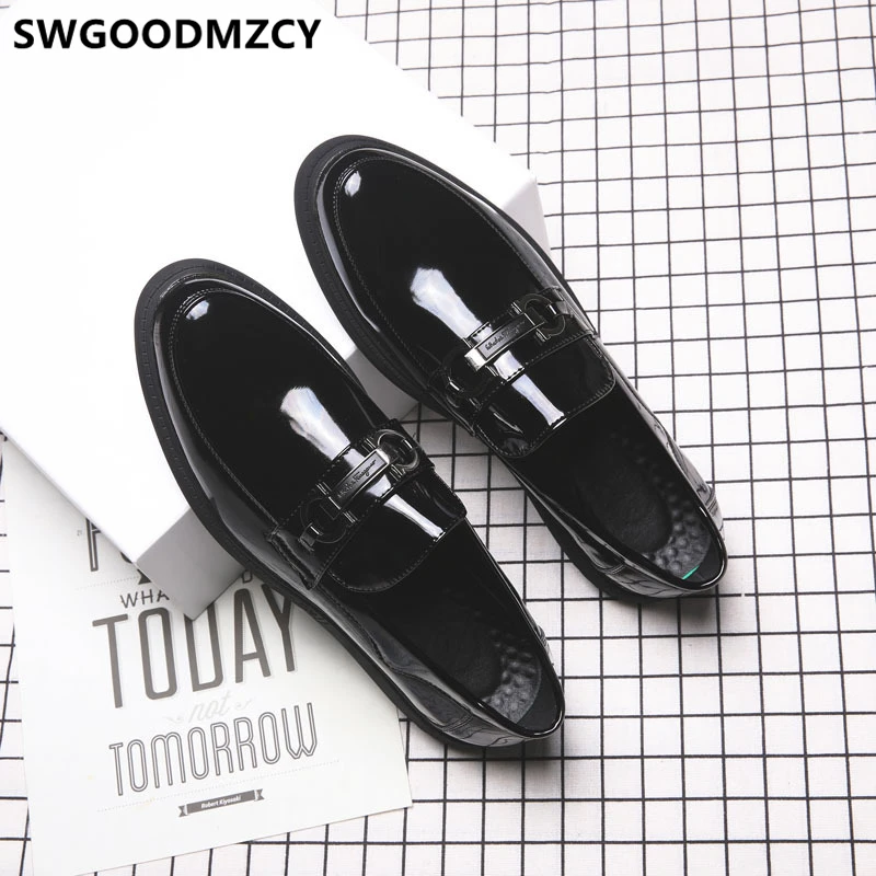 Туфли мужские парадные классические лоферы итальянские бренды свадебные туфли