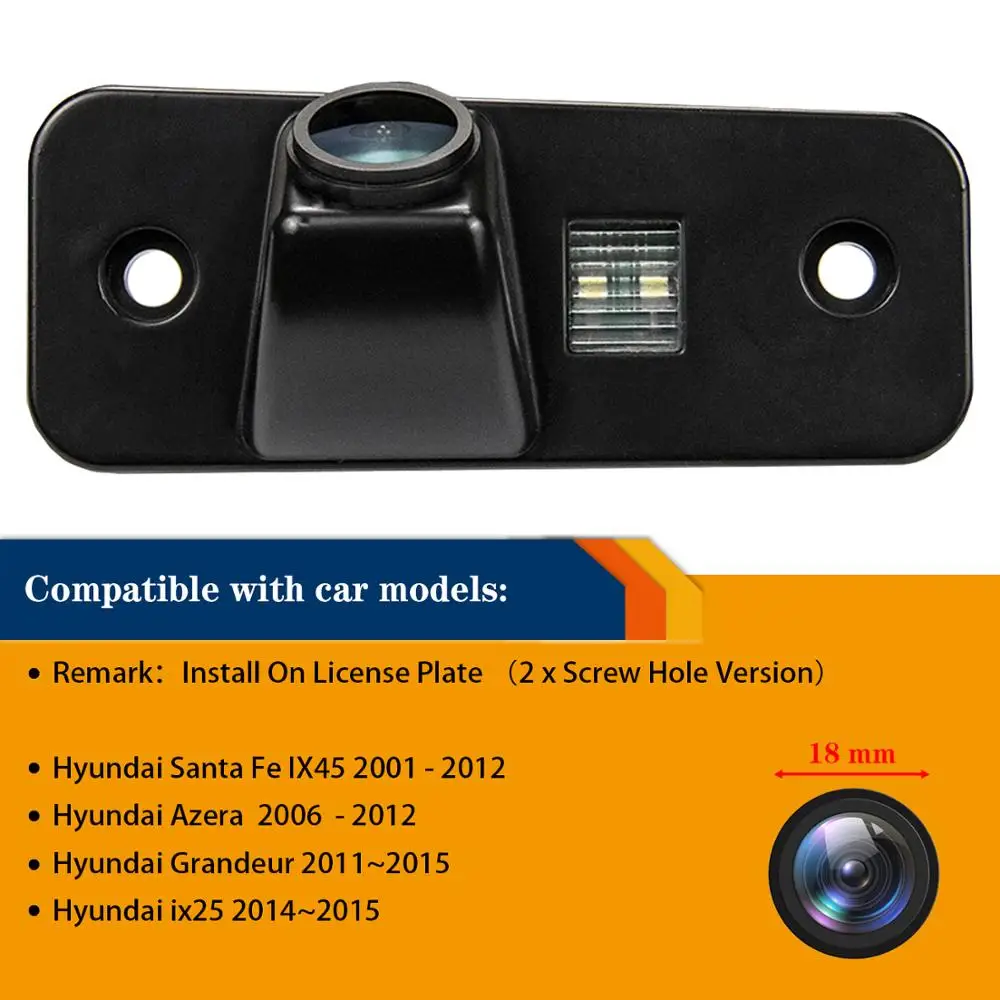 Задняя фонарь HD 1280x720p для Hyundai Azera Santa FE IX45 greatix25 2009-2012 камера ночного видения |