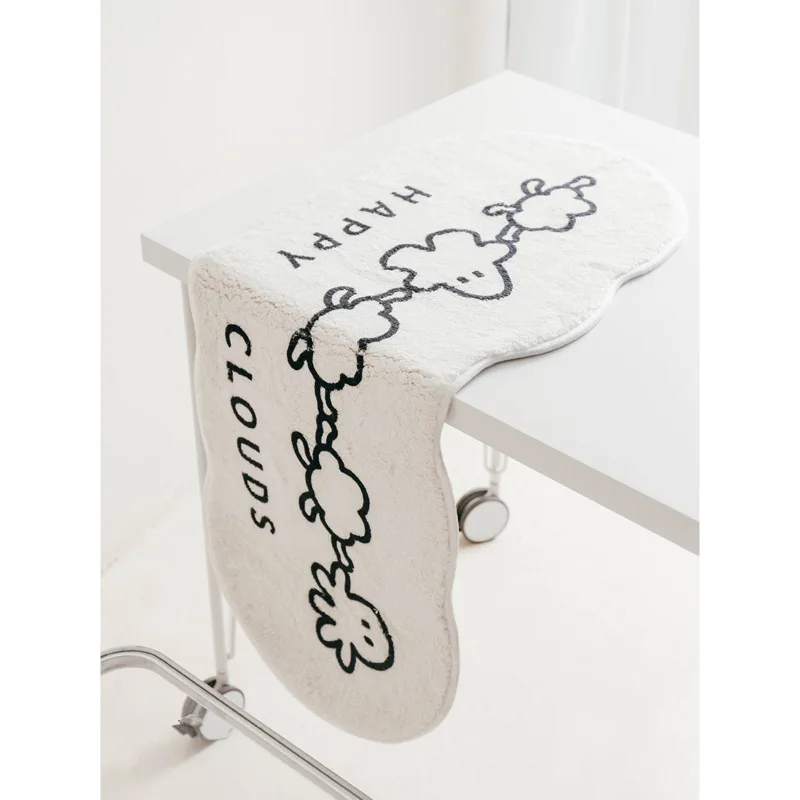 Постельное белье облачного дизайна коврик для входной двери нескользящий ванной