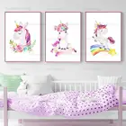 Постер на холсте, Радужный Единорог