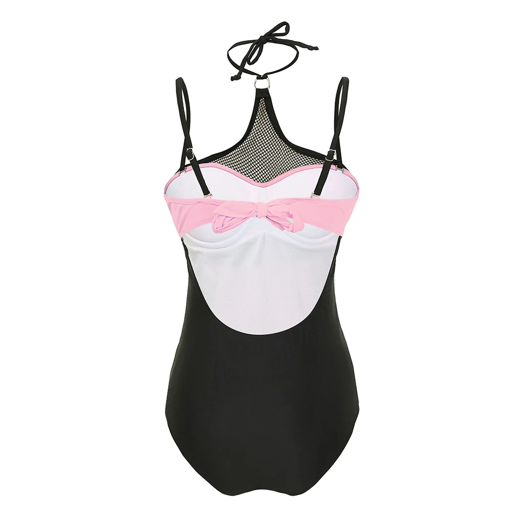 Цельный купальник женский большого размера боди пуш ап сексуальный купальный