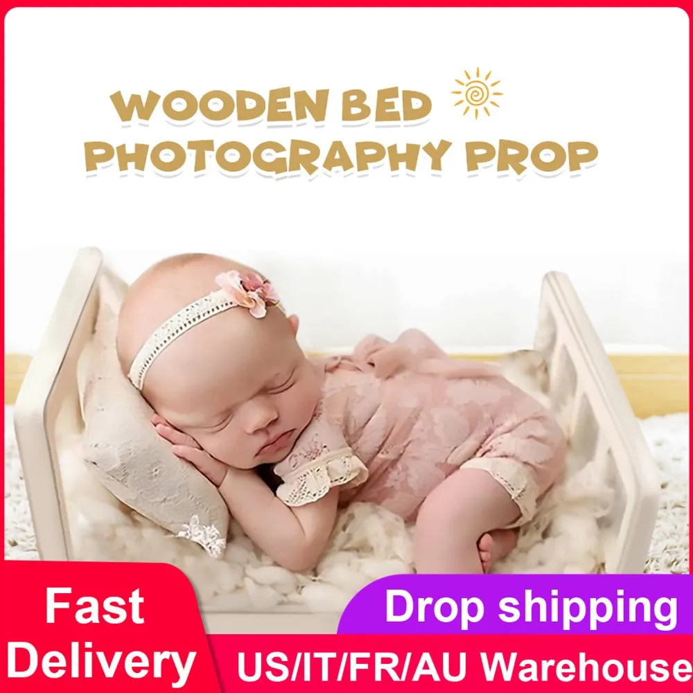 Кроватка Съемная корзинка красивая деревянная кровать аксессуары для