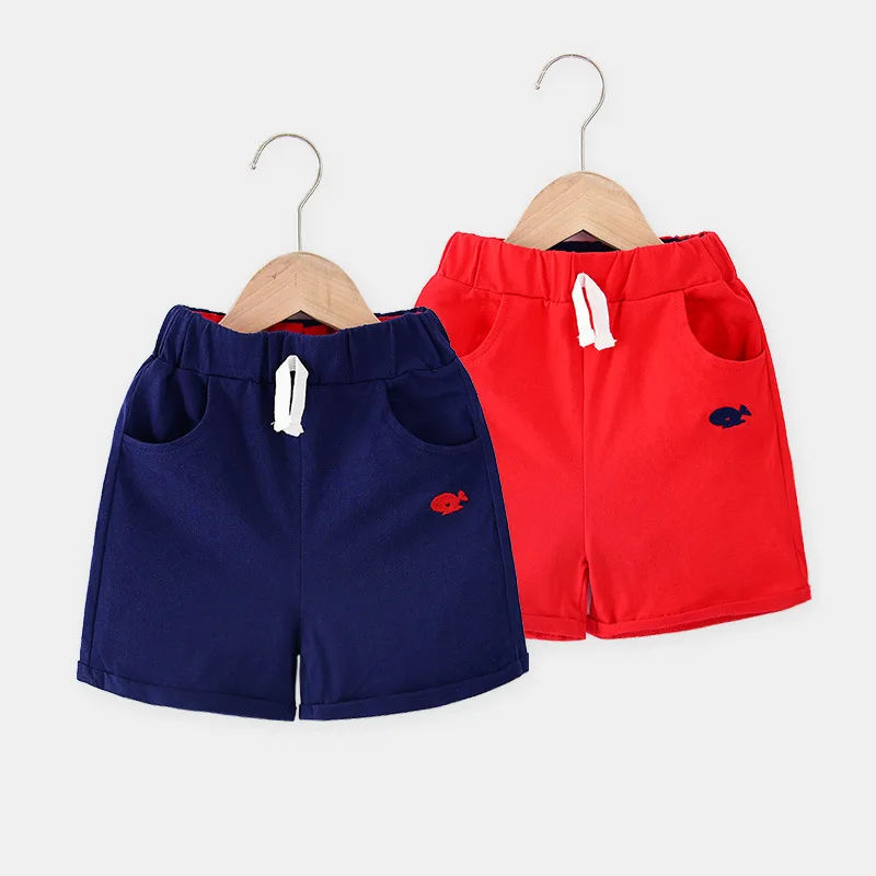 Фото 2020 летние пляжные шорты для маленьких мальчиков Детские повседневные брюки