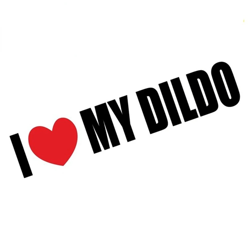 

I Love My Dido Joke Car Motorbike Vinyl Sticker Graphic Decal Funny Prank Car Sticker Decoration