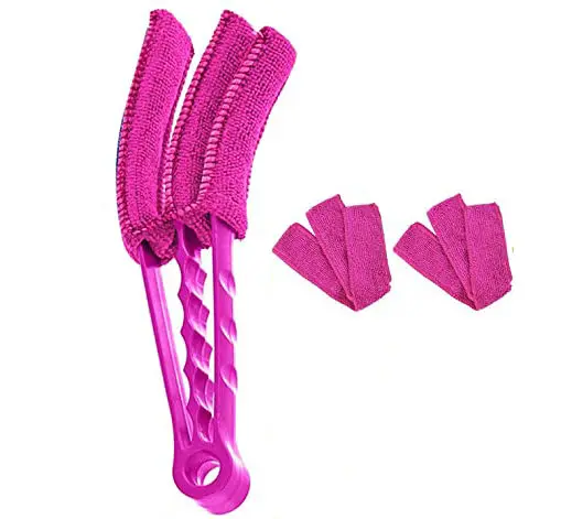 

3-blades Window Blinds Cleaning Brush Creative Air Conditioning Cleaner Shutter Home Tool Multifunctional Dust Cleaning