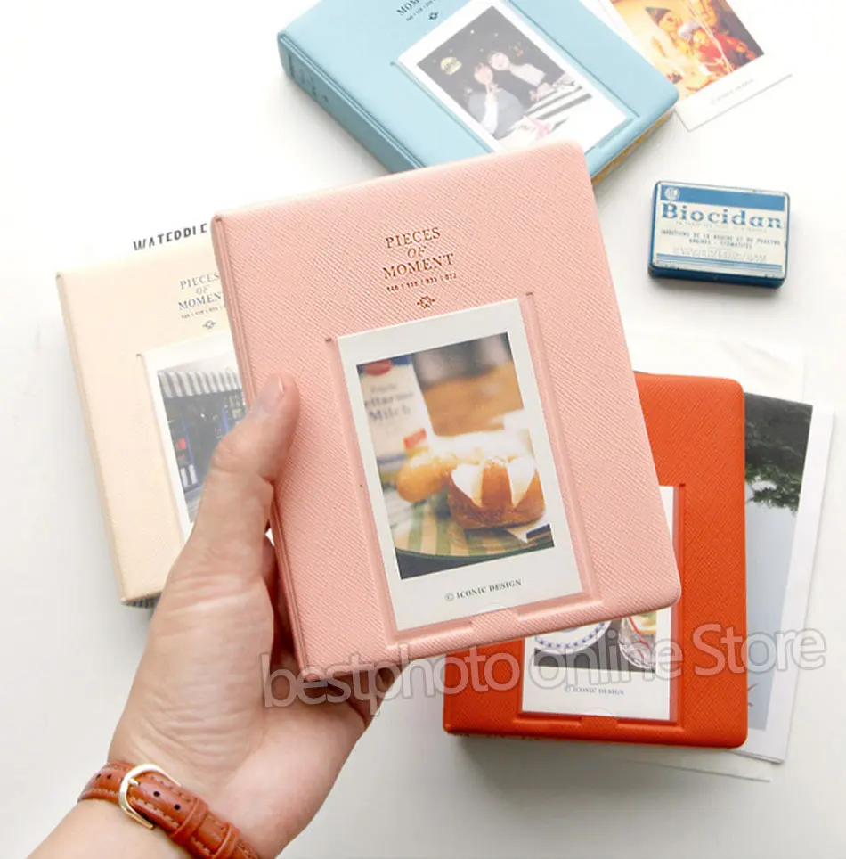Альбом-книга для Fujifilm Instax instant Mini 11 9 8 7s 70 25 50s 90 3 дюйма 64/68/96 карманов | Электроника
