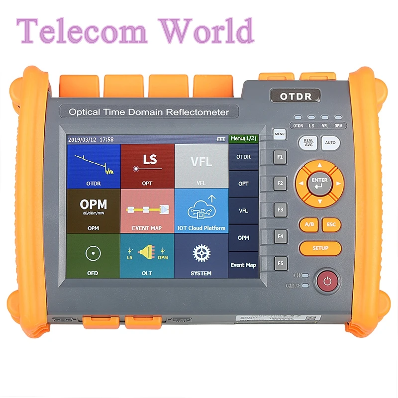 OTDR волоконно оптического кабеля датчик обнаружения препятствий 1310/1550nm
