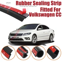 door seal strip kit self adhesive window engine cover soundproof rubber weather draft noise reduction for volkswagen cc