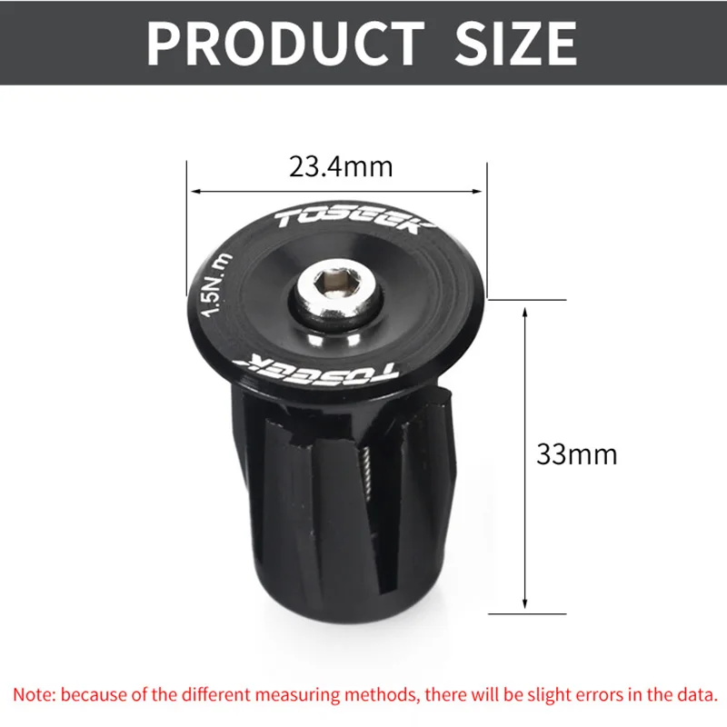 

Aluminum Alloy Stuffed Bicycle Handle Sleeve Cap To Block Mountain Road Handlebar Folding Bike Lock Screw Plug Bicycle Parts