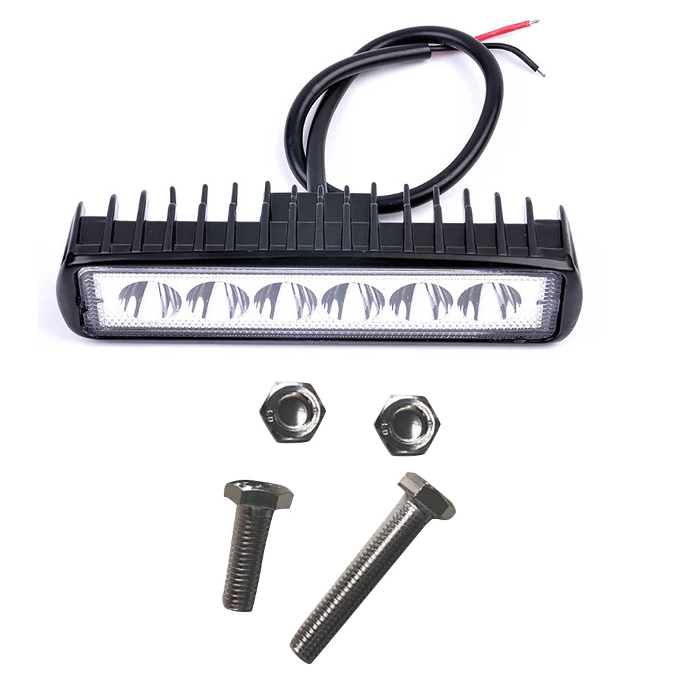 Дневные ходовые огни 6 дюймые ДХО 18 Вт внедорожные светодиодные прожектора 12 В 24