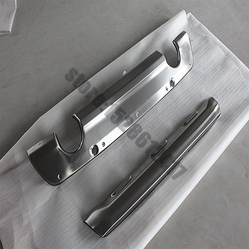 

Стайлинг автомобиля, защита переднего и заднего бампера из нержавеющей стали, противоскользящая пластина для Jaguar f-pace fpace 2016-2021