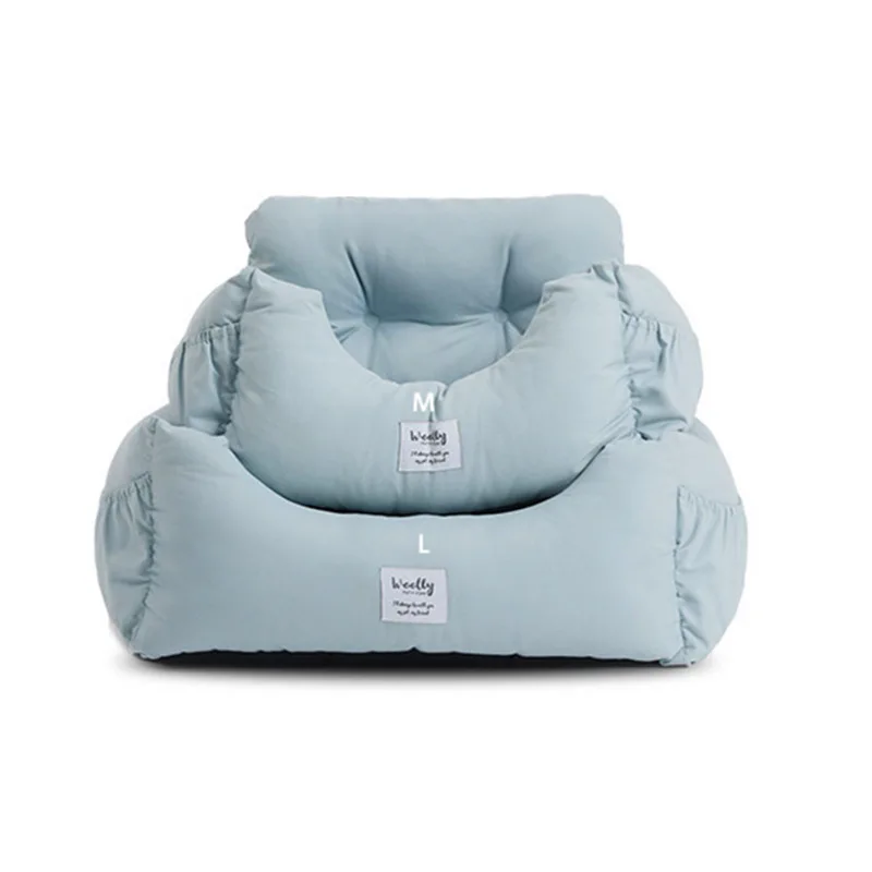 Автомобильное сиденье для собак автомобильная переноска щенков с поводком и