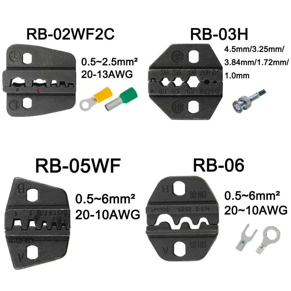 Мини обжимной инструмент в европейском стиле Обжимные Щипцы наборы штампов для