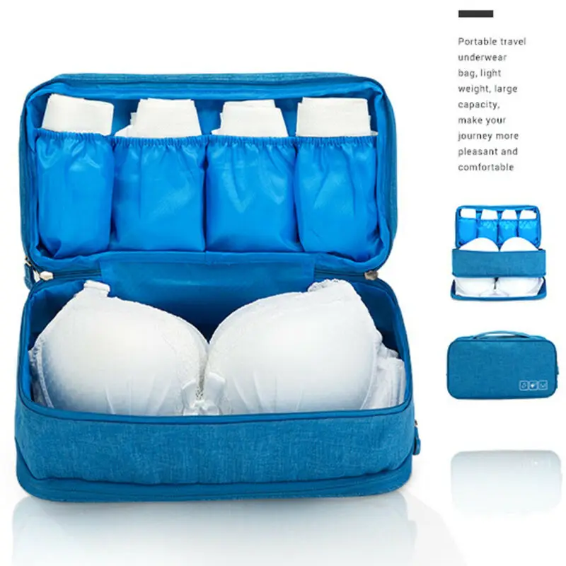 Повседневная портативная женская сумка для хранения на молнии дорожный