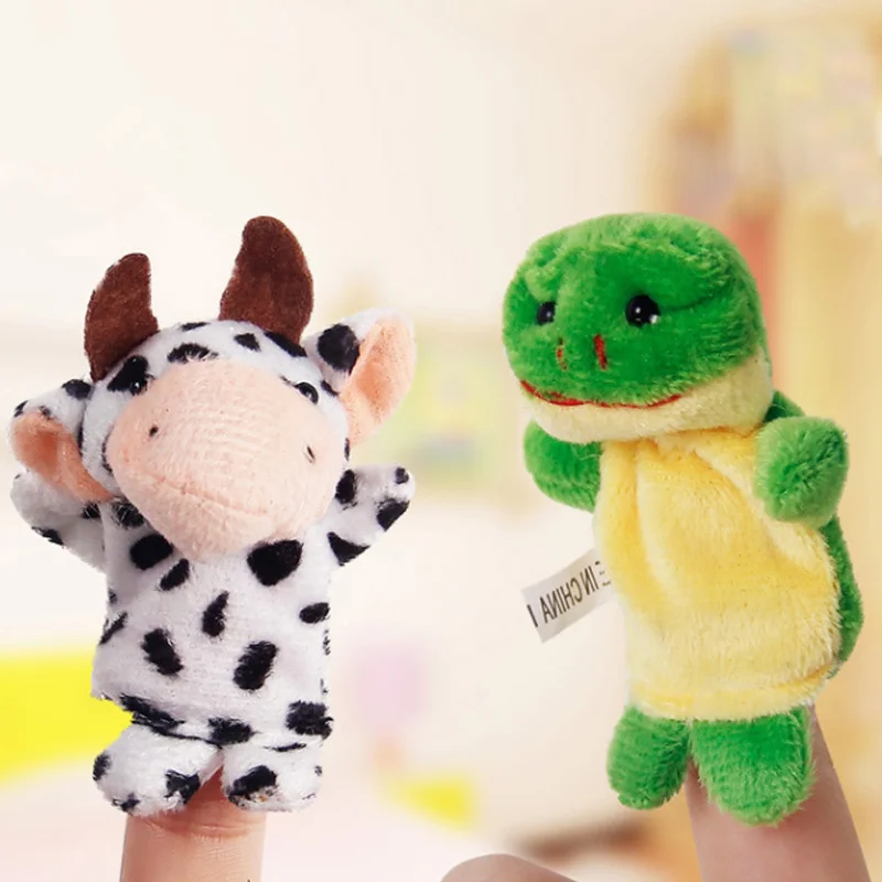 10 шт. плюшевые куклы на палец для детей|Куклы| |