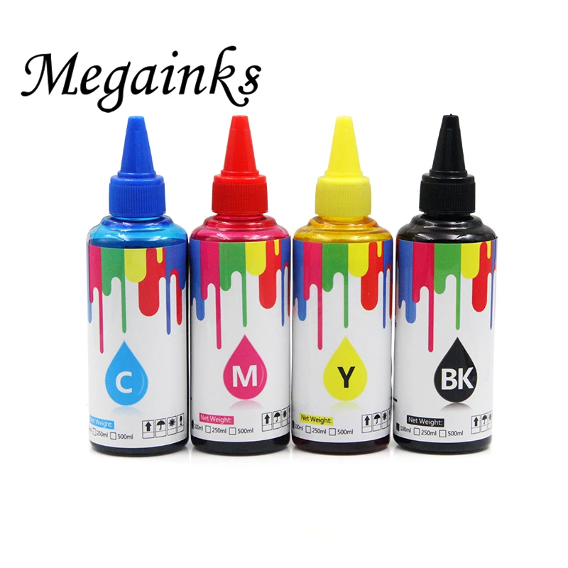 

4colors*100ml T2711 T2712 T2713 T2714 Refill Dye ink For Epson WF7110 WF7610 WF7620 WF3620 WF3640 printer