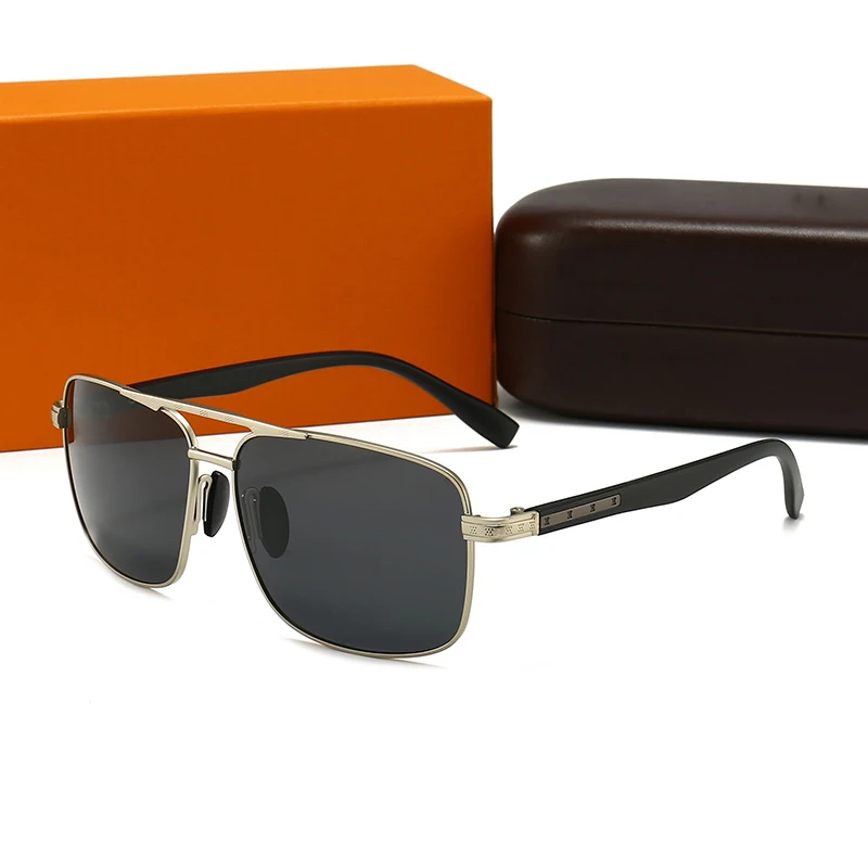 

Солнцезащитные очки GG для мужчин и женщин, роскошные дизайнерские очки для вождения автомобиля, поляризационные разноцветные очки в металл...