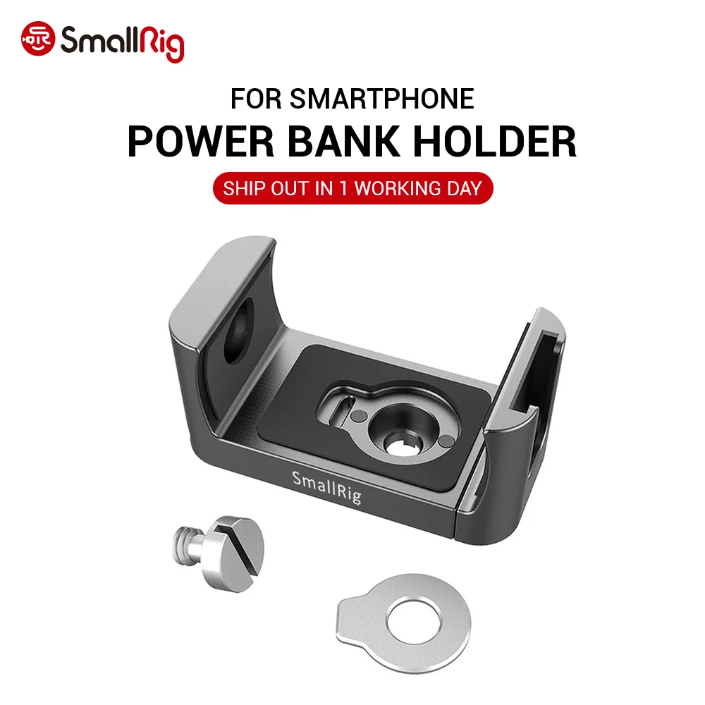 Портативные внешние аккумуляторы SmallRig Holder fr шириной 53 81 мм с функцией холодного
