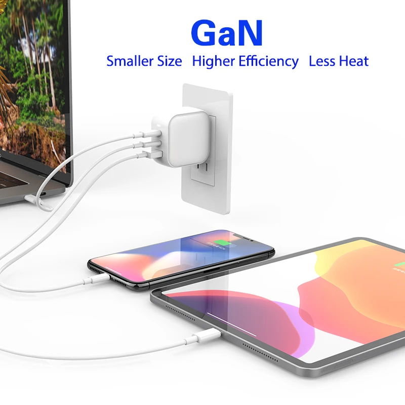 65w мини ган зарядное устройст