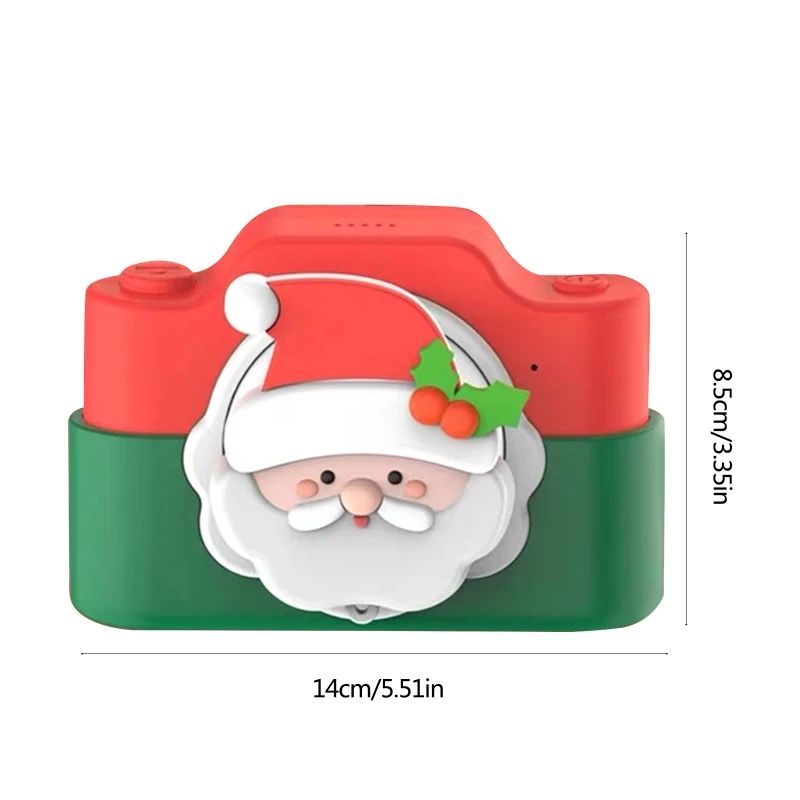 

Cartoon Santa Claus Digital Camera Mini Wifi Digital Camera 32MP Child Baby Birthday New Year Gift Kids Educational Toy