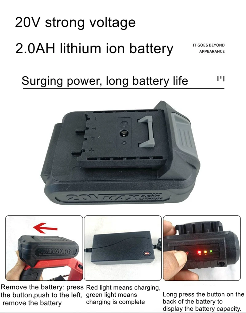 Agitador de abeja inal&aacute;mbrico recargable, nuevo motor sin escobillas, bater&iacute;a de litio, agitador el&eacute;ctrico-3