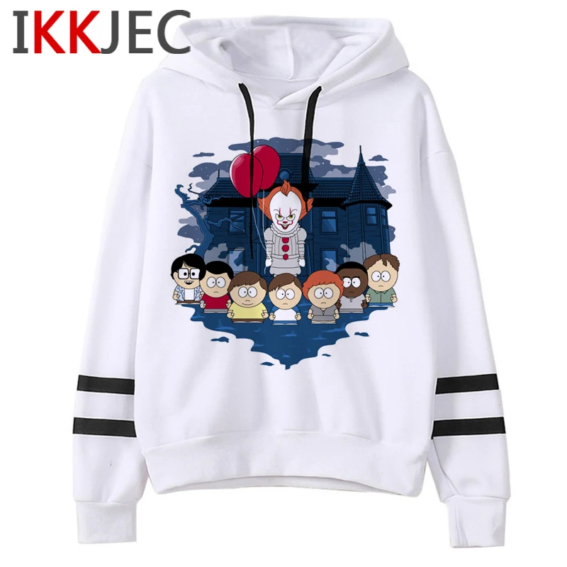 Это клоуны Забавный мультфильм толстовки для мужчин/wo мужчин Pennywise лузер фильм ужасов толстовки повседневное хип-хоп Уличная Толстовка мужской/женский - Цвет: 2707