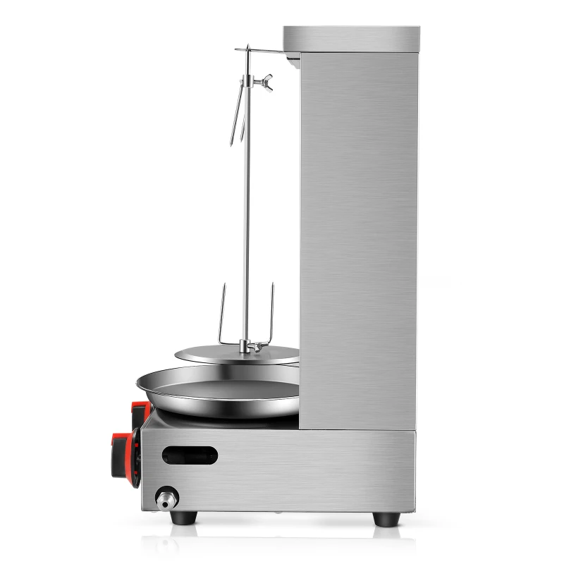 

Grill Machine Doner Kebab Machine Vertical Broiler Removable Stainless Steel Skewer 360 Auto Rotating Roast Electric Grills