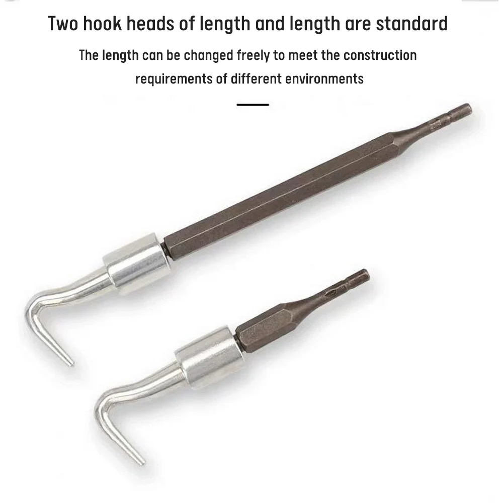 

New Electric Wire Twisting Tool Automatic Wire-Tie Steel Connector Hook For Rebar Bar Tying Hook