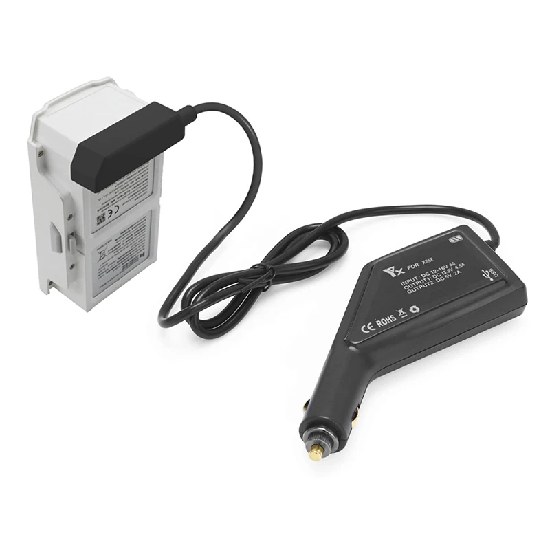 2 в 1 Автомобильное зарядное устройство батарея и пульт дистанционного