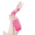 Женские летние перчатки в стиле панк, готический женский костюм для дискотеки, кружевные сетчатые ажурные перчатки без пальцев, аксессуары для одежды