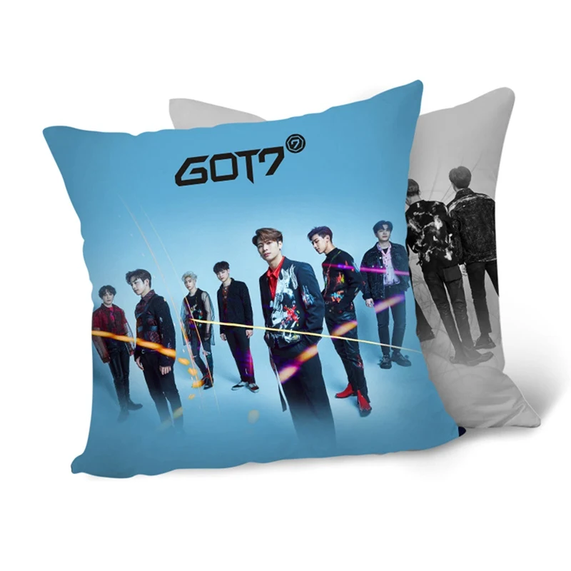 Got7 наволочка для домашние декоративные подушки крышка невидимые молнии чехлы