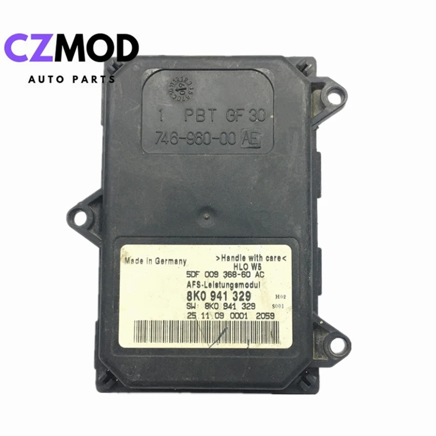 

CZMOD Original Used 8K0 941 329 AFS-Leistungsmodul LED Headlight Control Module 8K0941329 5DF 009 368-60 AC Car Accessories