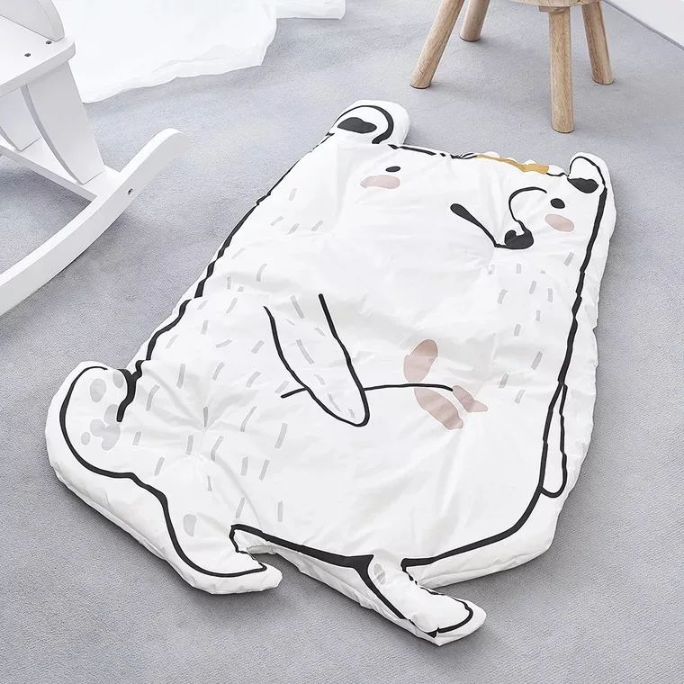 

Cotton Rug for Baby,Nursery Rug Play Mat,Infant Crawling Mat,Floor Playmats Washable Game Blanket for Room Decoration