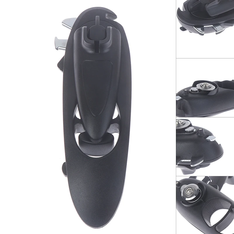 

1PCS 8 in 1 Safety Easy Stainless Steel Manual Can Opener Professional Effortless Openers with Turn Knob Household Kitchen Tools